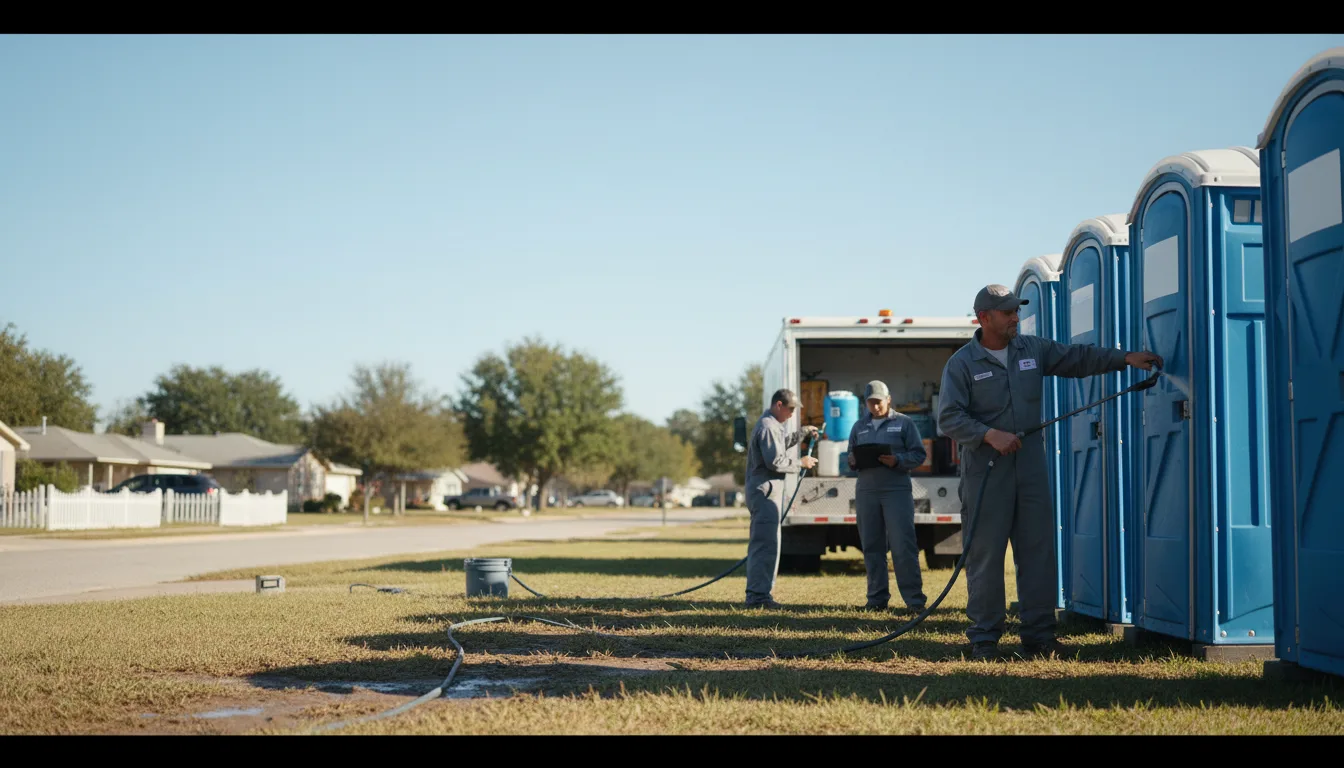 Long-Term Portable Toilet Rental in Hampton, NE near me